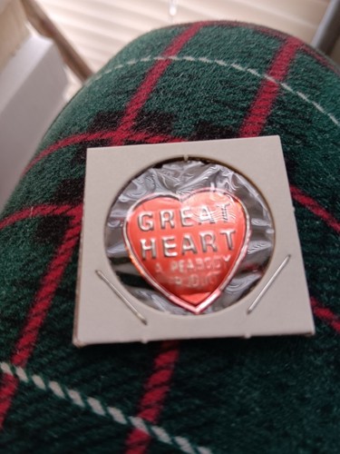 Nice Peabody Coal Company Great Heart Coal Scatter Tag # 1256