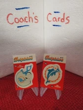 (2) 1988 Fleer NFL TEAM ACTION STICKERS Miami Dolphins 