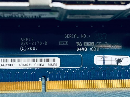 APPLE MAC PRO MEMORY RISERS X2 AND 64 GB RAM MODULES - Picture 5 of 8