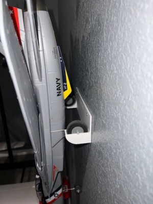3D Printed Wall Mount for E-Flite F-14 Tomcat