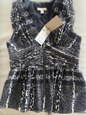 【希少　美品】LONDON BURBERRY サイズ UK8 100％　シルク 希少 美品】LONDON BURBERRY サイズ UK8 100％ シルク 人気