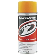 Duratrax PC283 Polycarb Spray Paint Fluorescent Bright Orange 4.5 oz DTXR4283