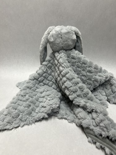 Ugg Large 24 Inch Popcorn Faux Fur Security Blanket Bunny Rabbit Gray Lovey Grey - Picture 7 of 23