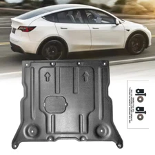 Engine Splash Shield For Tesla Model Y 2020-2022 Auto Under Guard Mudguard Black