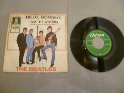 Vinyl 7''  The Beatles '' hello, goodbye ''