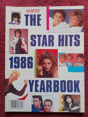 STAR HITS Music Magazine 1986 YEARBOOK Depeche Mode MADONNA Wham! TEARS FEARS