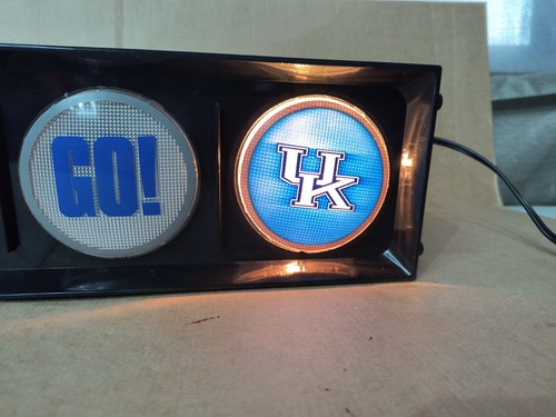 University Kentucky Let's Go UK Traffic Stop Light Sign Vertical/Horizontal - Picture 16 of 16