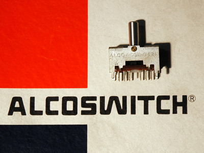 Alco 4PDT Toggle/slide Switch CST-042N As Used In Vintage Audio - Foto 8