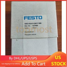 US FREE TAX New FESTO SDE5-D10-O-Q4E-P-M8 527466 Pressure Sensor