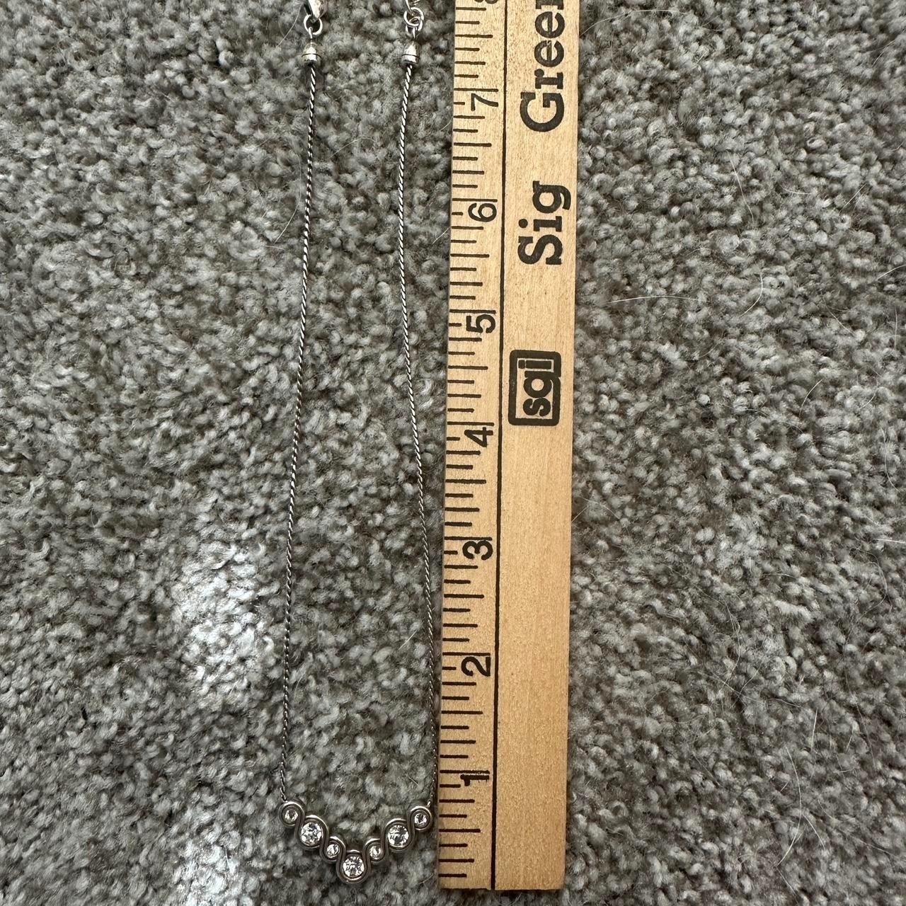 Brighton Infinity Crystal Adjustable Necklace (J-… - image 3