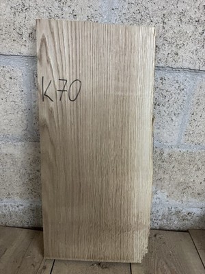 Eiche Hartholz Schnittholz Ableger - 65 x 28-30,5 x 3 cm - Holz DIY Basteln