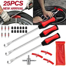 Steel Tire Spoon Lever Iron Tool Kit Professional Motorcycle Tire Changing Tool