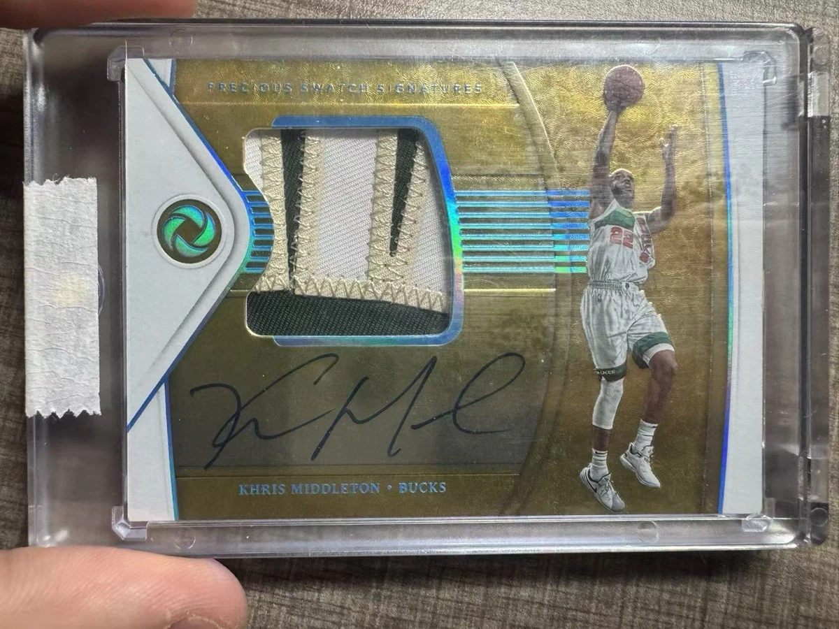 Khris Middleton Basketball Autographed Sports Trading Cards