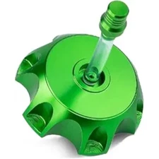 Fuel Tank Cover Cap, CNC Aluminum Alloy Hexagonal Dirt Bikes Gas Cap -Green