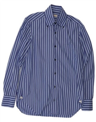 Barba Damen Shirt Größe 40 15 Mittelblau Gestreift AF19