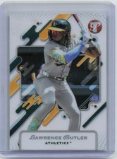 2025 Topps Pristine #99 Lawrence Butler Refractor Athletics