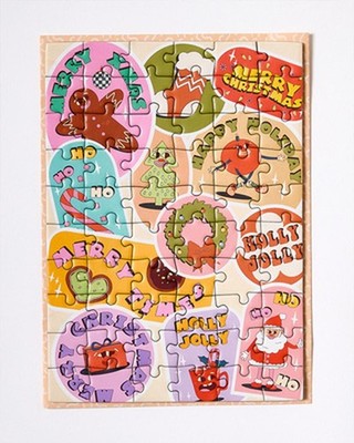Happy Holiday - Greeting Card Jigsaw Puzzle - Interactive Jigsaw Card with Envel