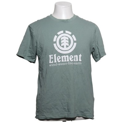 Element, T-shirt, Größe: M, Grün, Bio-Baumwolle, Print, Herren #gsh