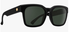 NEW Spy Dessa Sunglasses-Soft Matte Black-Happy Gray Green Lens