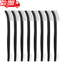 10PCS Double Ended Nylon Cleaning Brushes Small Detail Crevice Cleaner Jewelry