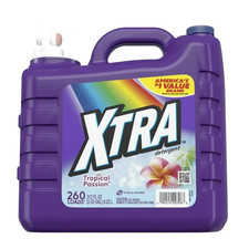 Xtra Tropical Passion, 260 Loads Liquid Laundry Detergent, 312 Fl Oz 0.04 per gallon