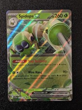 Spidops Ex 19/198 Double Rare Holo NM | Pokemon Scarlet & Violet 2023