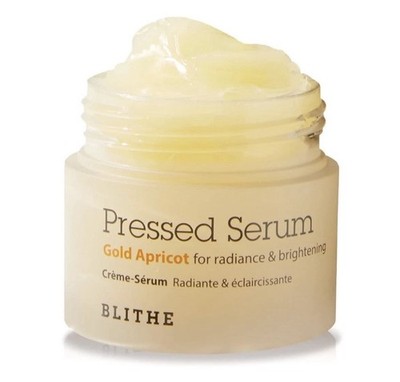 NIB BLITHE Pressed Serum Gold Apricot | Glow 0.91 Fl Oz 27 ml