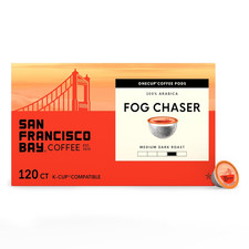 San Francisco Bay Coffee - Medium-Dark Roast - Fog Chaser 120 Ct - Single Serv