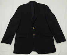 Lauren Ralph Lauren 100 Pure New Wool 2 Button Blazer Sport Coat Jacket 44