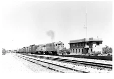 25EE535 RP 1985 DT&I DETROIT TOLEDO & IRONTON RAILROAD LOCO #6207 SOUTH BEND