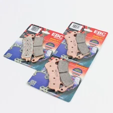 EBC HH Sintered Brake Pad Set for 2008-2013 Honda ST1300 Front Rear 3 Pair