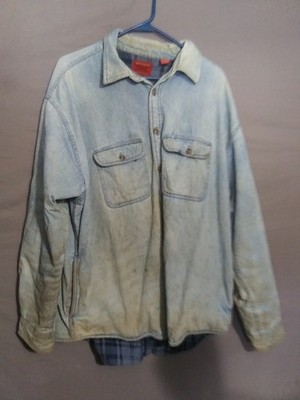 Vintage Arrow Lined Work Jacket Thrashed Distressed Well Worn XL Mens normcore