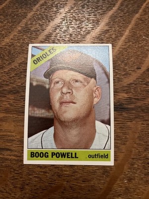 1966 Topps #167 Boog Powell Orioles VG
