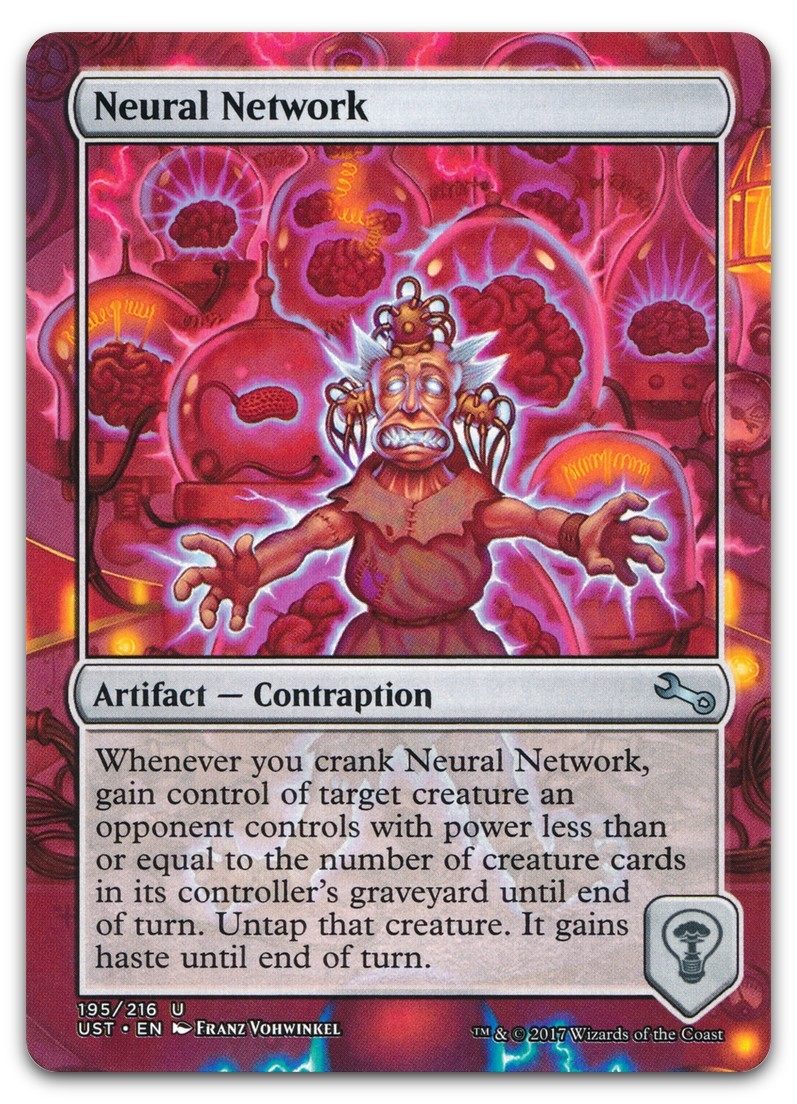 Neural Network #195 (NM) Unstable UST Magic MTG