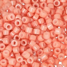 Miyuki Delica Seed Beads Size 11/0 Opaque Salmon/Peach 7.2 Gram Tube DB1363