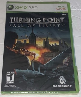 NEW Turning Point: Fall of Liberty ( Microsoft Xbox 360, 2008 )