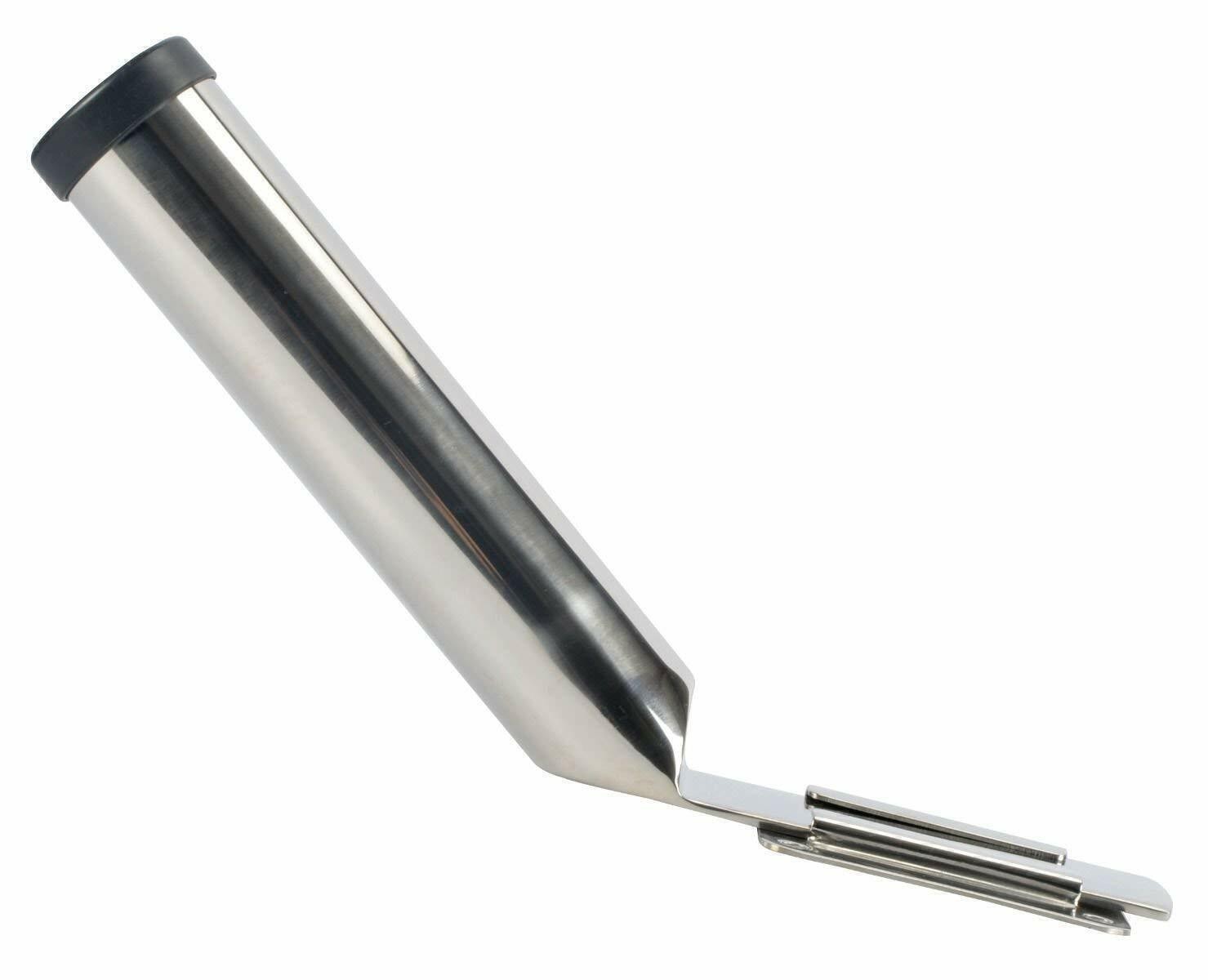 4 Pack Stainless Steel Boat Fishing Rod Holders with Removable Mounting Brackets