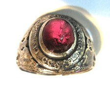 1930s Vintage Civilian Conservation Corps Sterling Silver Ring