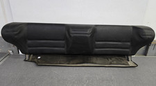 Nice Used Original Porsche 924 Early 944 Black Vinyl Rear Seat Back 6