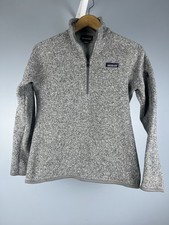Patagonia Better Sweater Women  s 1/4 Zip Pullover Jacket Gray Size M
