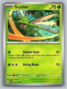 Scyther 123/165 Scarlet & Violet 151 Uncommon