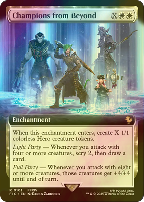 MTG FOIL Champions from Beyond Extended Art English | eBay