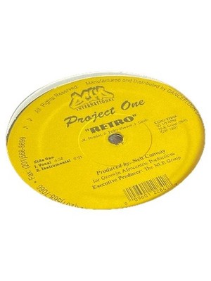 Project One Retro Vinyl Single 12 Zoll 1997 Electro Dance Single