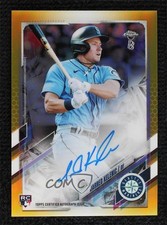 2021 Chrome Ben Baller Edition Gold Refractor 49/50 Jarred Kelenic Auto 1m8