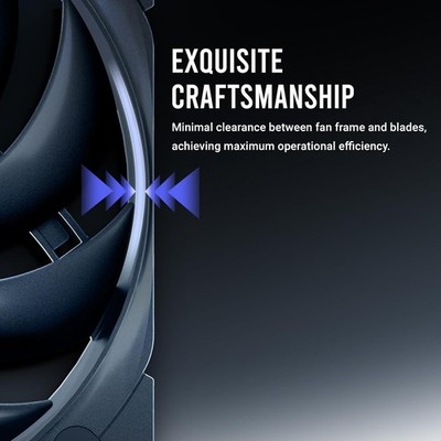 Antec TQ120 Tranquil 120mm PWM Case Fans 3-Pack