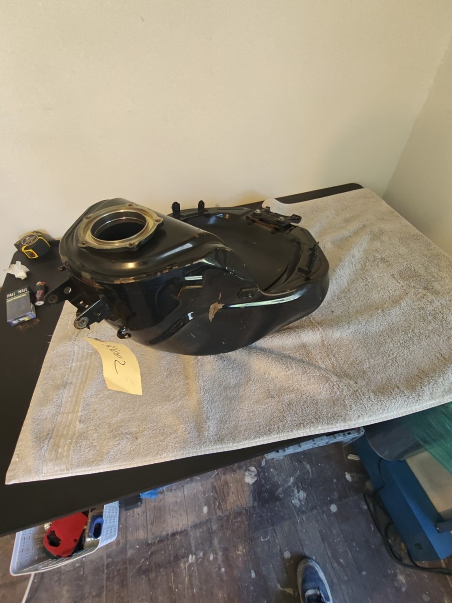 13-25 KAWASAKI NINJA ZX6R ZX636 ZX 636 GAS TANK FUEL PETROL BLACK
