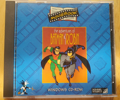 The Adventurs of Batman & Robin Computer Interactive Book Acclaim