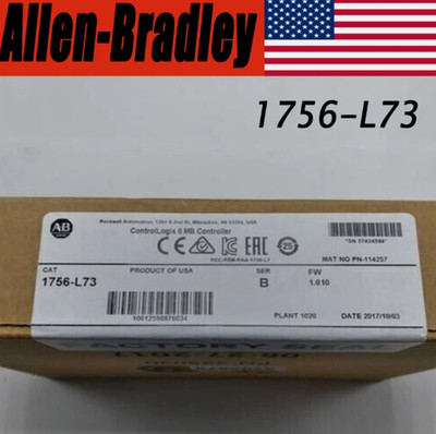 New Sealed NEW PLC AB 1756-L73 /B ControlLogix Logix5573 Processor1756 L73
