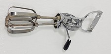 Vintage Egg Beater Turner & Seymour Co Made In USA. Stainless