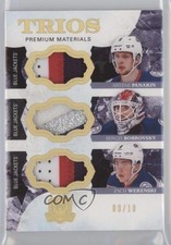 2017 The Cup Trios Jerseys Gold 8/10 Artemi Panarin Sergei Bobrovsky Patch 0c3